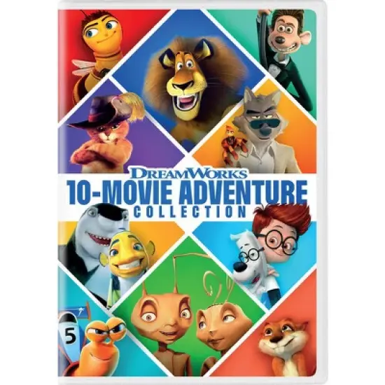 Dreamworks 10-Movie Adventure Collection (DVD) image {1}