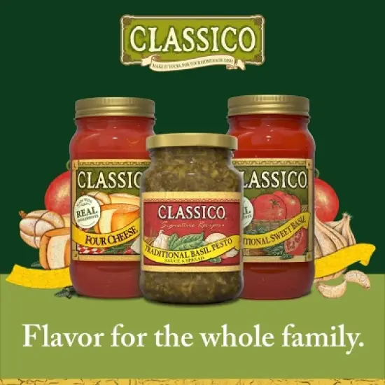 Classico Pesto Pasta Sauce - 13.5oz image {5}