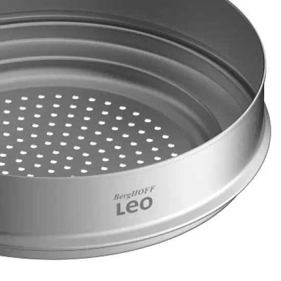 BergHOFF Graphite Recycled 18/10 Stainless Steel Steamer Insert 10" image {2}