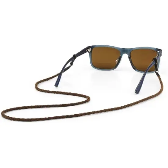 Croakies Ultrasuede Cord Fashion Eyewear Retainer Spec Ends, Brownstone, 30 image {3}