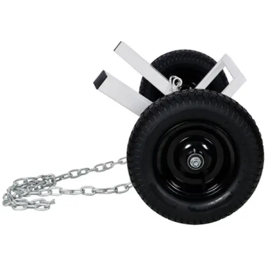 1100LBS Capacity Heavy-Duty Log Dolly Log Holder With 16.5 Inch Penumatic Tire Log Skidder For Wood Transport image {1}