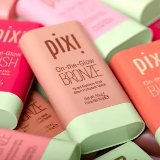 Pixi On The Glow Bronze Tinted Moisturizer Stick Bronzer - 0.6oz image {6}