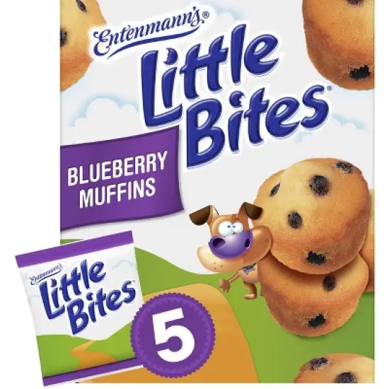 Entenmann's Little Bites Blueberry Muffins - 8.25oz/5ct image {9}