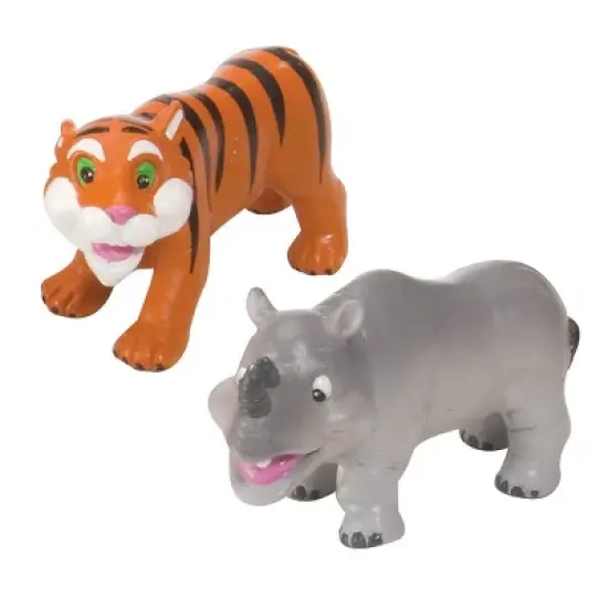 Wild Republic Soft and Squeezable Safari Animal Playset - 6 Piece Set image {3}