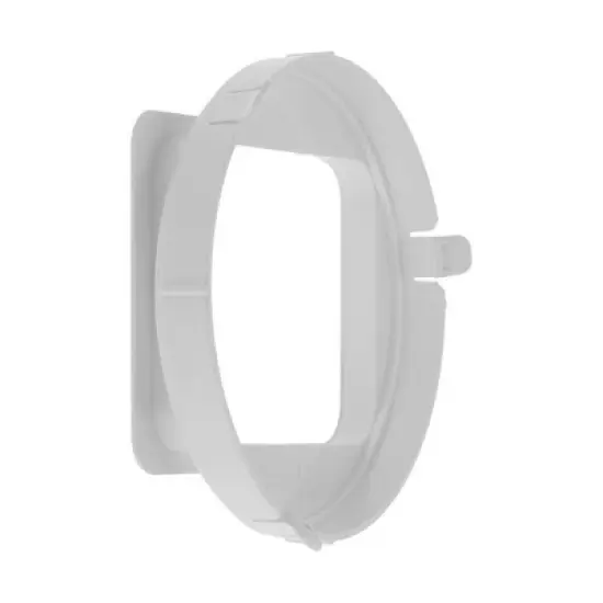 Unique Bargains Air Conditioner Exhaust Hose Connector White 1 Pc image {4}