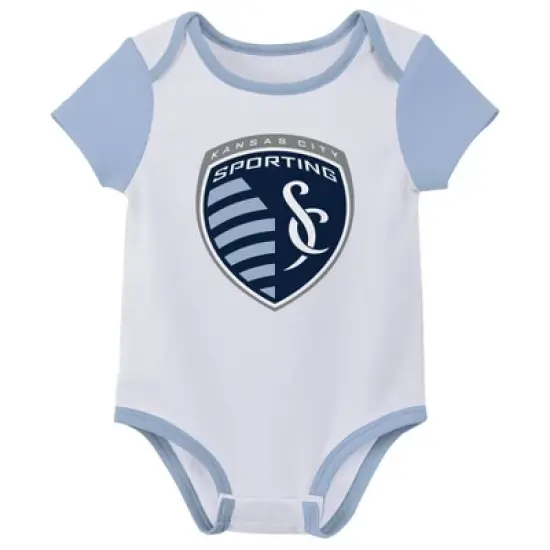 MLS Sporting Kansas City Infant 3pk Bodysuit image {1}