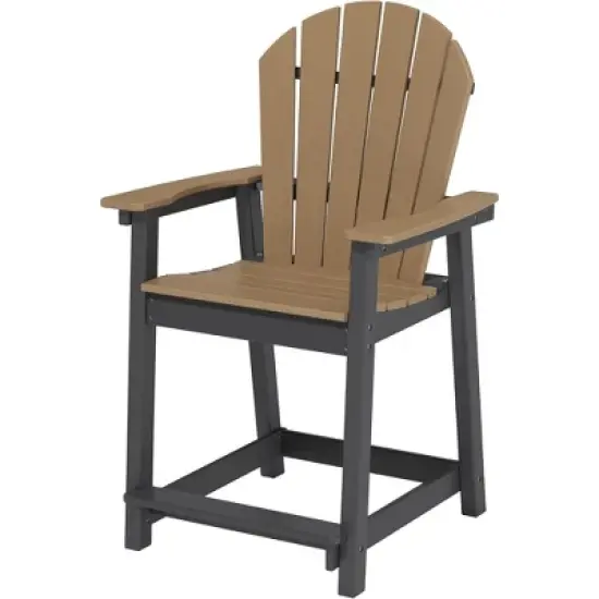 Decksplore Tall Adirondack Chairs Set Patio Chairs HDPE Weather Resistant Adirondack Balcony Chairs Outdoor Chairs for Garden Backyard image {2}