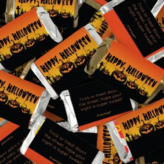 Halloween Candy Party Favors Hershey's Miniatures Chocolate by Just Candy - Pumpkins image {3}