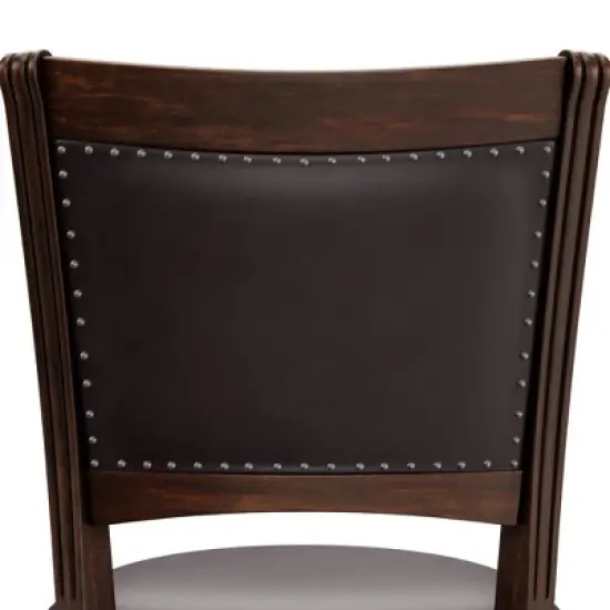 Lockefield Wood Swivel Counter Height Barstool - Hillsdale Furniture image {9}