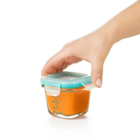 OXO Tot Baby Glass Food Storage Blocks - 8pc image {2}