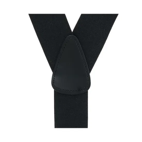 CTM Men's Elastic Button End Suspenders image {1}