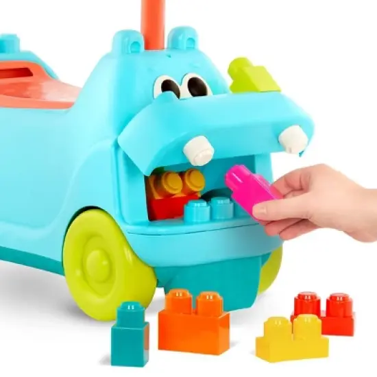 B. toys Ride On Toy with Blocks - Ride & Chomp image {2}