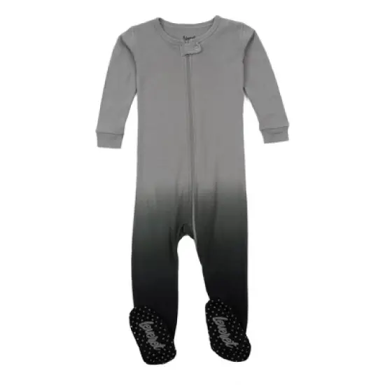 Leveret Kids Footed Cotton Tie Dye Pajama image {12}