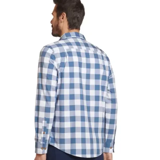 Jockey Men's Outdoors Long Sleeve Woven Button-Up Shirt image {1}