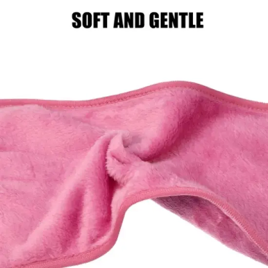 Unique Bargains Reusable Washable Makeup Removal Cleaning Cloth 16''x8'' 2pcs image {4}