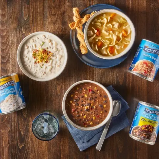 Progresso Italian-Style Bean & Pasta Soup - 18.5oz image {5}