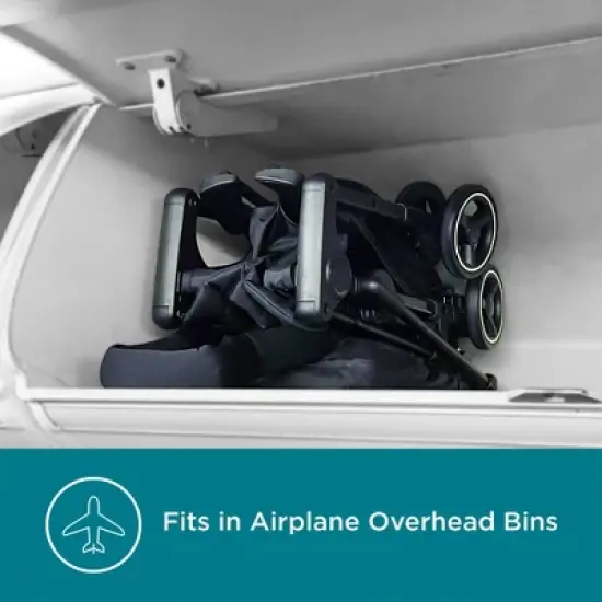 Contours Itsy Lightweight Stroller - Black image {6}