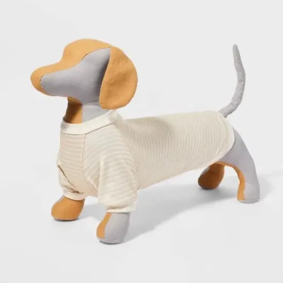Stripe Lightweight Dog Sweatshirt - Cream - Boots & Barkley&trade; image {4}