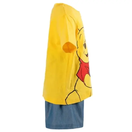 Disney Winnie the Pooh Baby Graphic T-Shirt and Shorts Outfit Set Infant image {5}