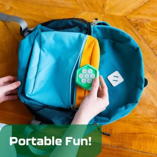 Brainwright Puzzle Bright Color Chain Electronic Game: Problem Solving, 1-2 Players, Handheld Brain Teaser image {3}