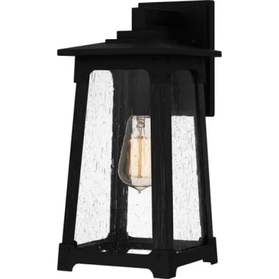 Quoizel Lighting Drescher 1 - Light Sconce in  Matte Black image {1}
