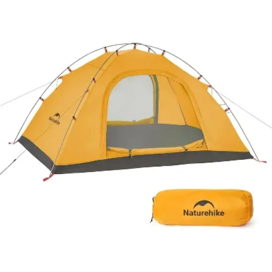 Naturehike P-series Camping Tent 2 Persons in 4 Seasons, Ultralight Tents Backpacking Tents backpacking Tents, Anti-UV Family Tents for Outdoor image {7}