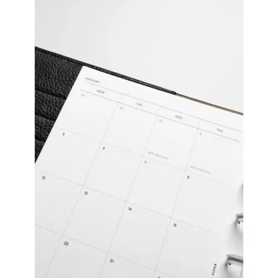 2026 Dated Monthly Planner Insert | Monday Start | Cloth & Paper image {3}