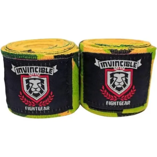 Amber Fight Gear Elastic Thick Printed 180-Inch Handwraps - The Ultimate Athlete's Protection and Style Solution for Superior Performance and Comfort image {12}