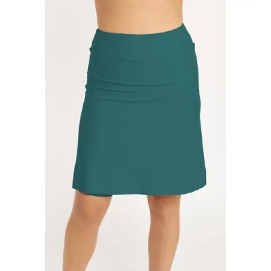 Calypsa Womens -Knee Length Swim Skort image {4}