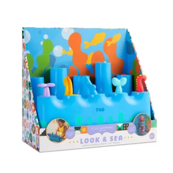 FAO Schwarz Look & Sea Creatures Pop-Up Reef: Educational Toy for Problem Solving image {4}