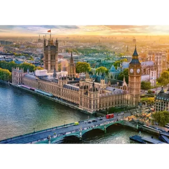 Trefl Cityscape: Palace of Westminster London England Jigsaw Puzzle - 1000pc image {2}