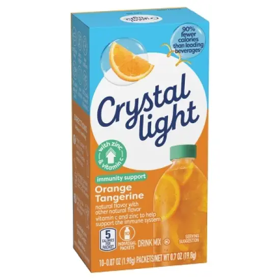 Crystal Light Hydrate Orange - 10ct/1.8oz image {6}