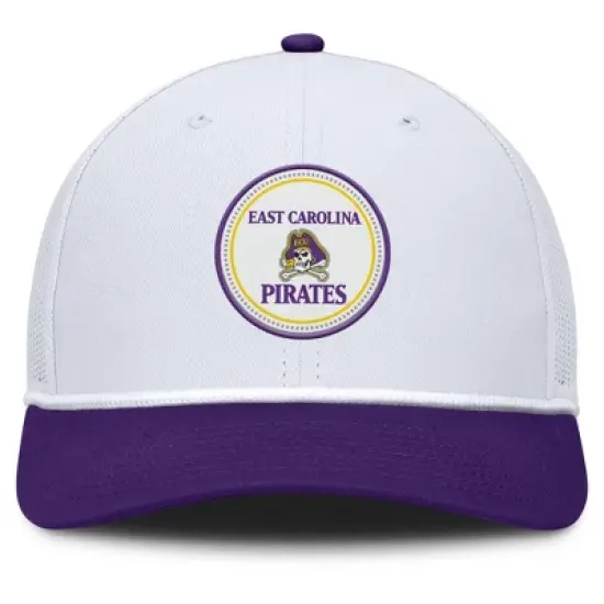 NCAA East Carolina Pirates Structured Mesh Snapback Hat image {1}