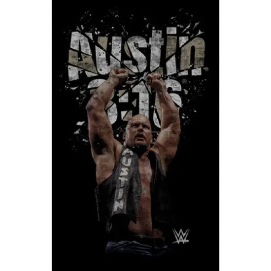 Men's WWE Stone Cold Steve Austin 3:16 Shattered Glass T-Shirt image {1}