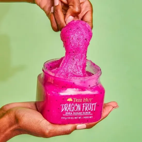 Tree Hut Dragon Fruit Shea Sugar Body Scrub - 18oz image {4}