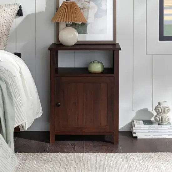 Georgia Single Door Storage Nightstand  - Saracina Home image {3}