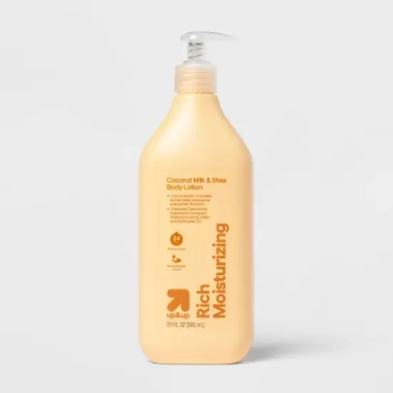 Coconut Milk & Shea Butter Body Lotion - 20 fl oz - up&up&trade; image {3}