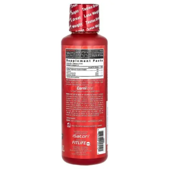 Isatori L-Carnitine LS3 3000, Gummy Bear, 3,000 mg, 16 fl oz (480 ml) image {1}