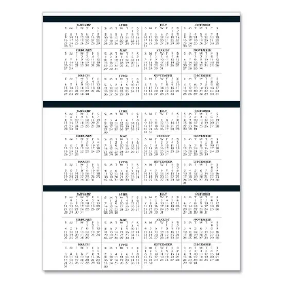 Eight-Person Group Practice Daily Appointment Book, 11 x 8.5, Black Cover, 12-Month (Jan to Dec): 2026 image {2}