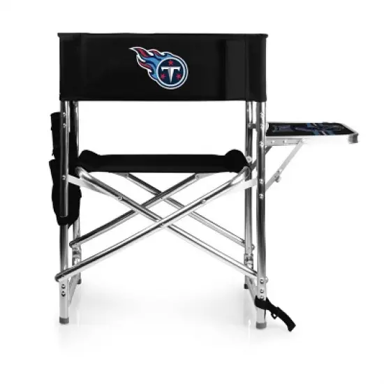 NFL Tennessee Titans Portable Camp Chair with Table image {4}