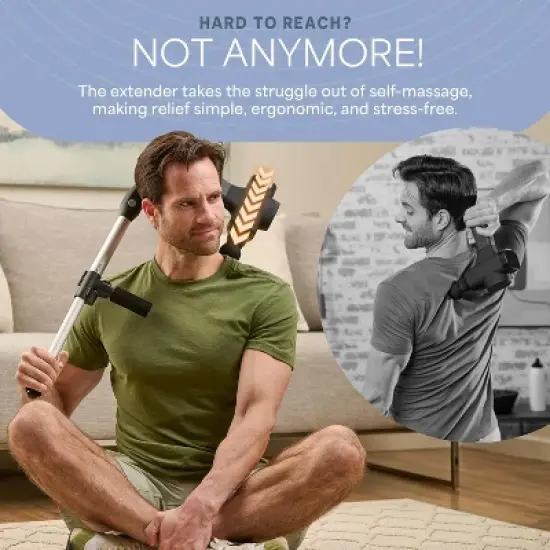 Lifepro Massage Gun with 8 Heads & 5 Speeds ? Deep Tissue Percussion Massager for Athletes ? Compatible with Holder (Sold Separately) image {5}