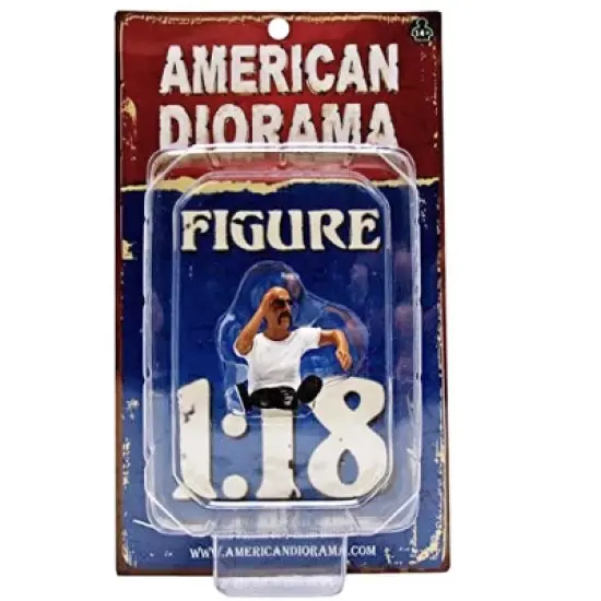 "Hanging Out" George Figurine for 1/18 Scale Models by American Diorama image {2}