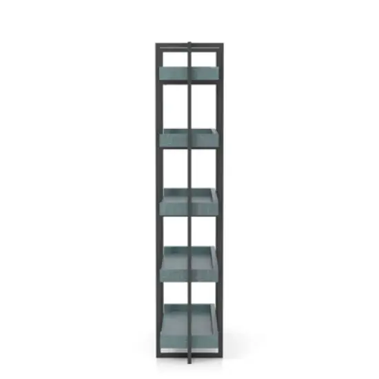 Kellare 5 Shelf Contemporary Bookcase - HOMES: Inside + Out image {2}