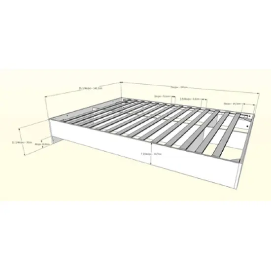2pc Baracuda Bedroom Set Natural Maple/White - Nexera image {3}