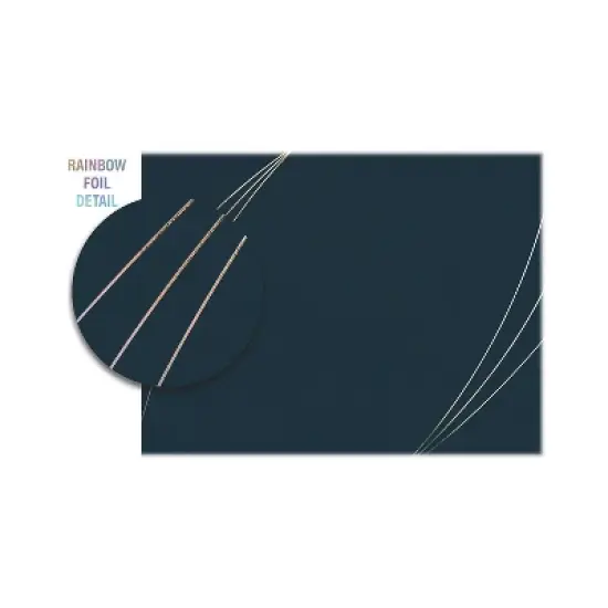 Great Papers Petal Touch Certificate Holders 9.34" x 12" Midnight Blue 5/Pack (2019001) image {2}
