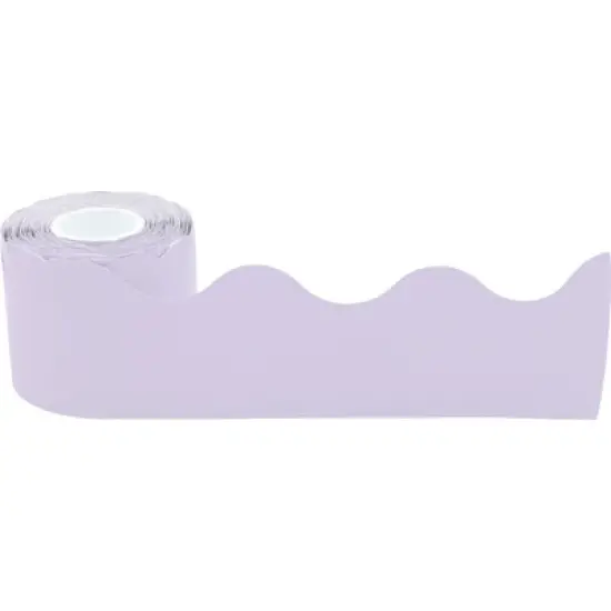 Teacher Created Resources&reg; Lavender Scalloped Rolled Border Trim, 50 Feet, 3 Rolls image {2}