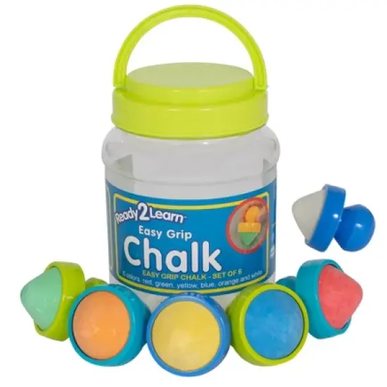 Ready 2 Learn Easy Grip Chalk, Set of 6 image {1}