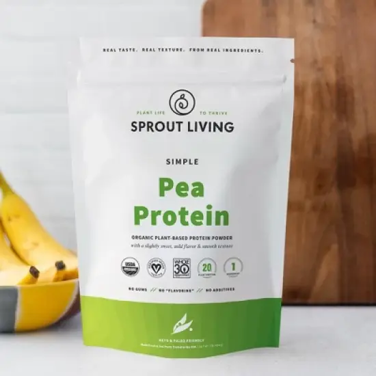 Simple Protein | Organic Pea Protein (unflavored), 1 lb image {9}