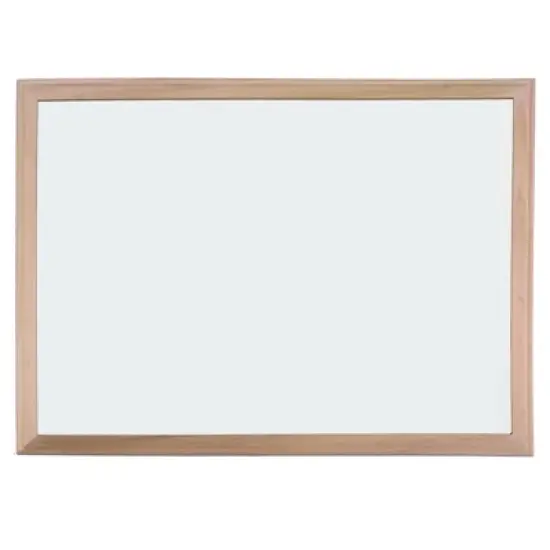 Crestline Products Wood Framed Magnetic Dry Erase Board, 24" x 36" image {1}