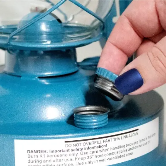 Rayo Royal Kerosene Lantern Hurricane Indoor/Outdoor Lamp, 11.5 inch, Powder Coated Steel image {3}